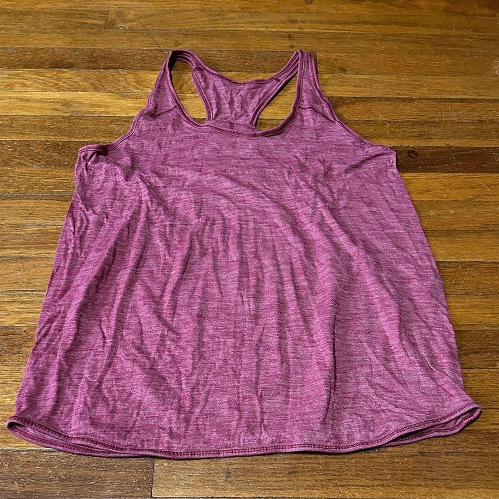 Lululemon Women’s Purple Knotted Back Tank Top